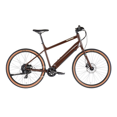 KONA DEW HD DIAMANT Electric City Bike Brown 2023 0